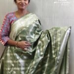 Nira Banarasi Organza Saree | OGZA
