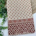 Nira Fusion Cotton Saree | FCS7