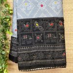 Nira Pashmina Fusion Cotton Saree | PSMA1