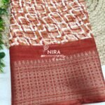 Nira Semi Dola Silk Saree | DSA8