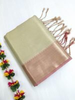 Nira Premium Tissue Silk Saree (TSS4) - Image 2
