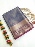 Nira Premium Tissue Silk Saree (TSS3) - Image 3