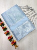 Nira Premium Tissue Silk Saree (TSS5) - Image 2