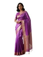Nira Premium Tissue Silk Saree (TSS3) - Image 2