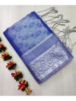Nira Premium Tissue Silk Saree (TSS5) - Image 3