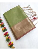 Nira Premium Tissue Silk Saree (TSS3) - Image 2