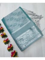Nira Premium Tissue Silk Saree (TSS5) - Image 2