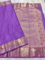 Nira Kanchi Semi Silk Saree | 1EA10 - Image 3