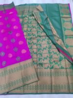 Nira Varna Semi Silk Saree | VRNA1B - Image 2