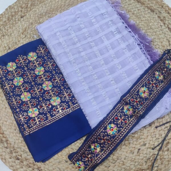 Designer Saree with Work Blouse | DWB1
