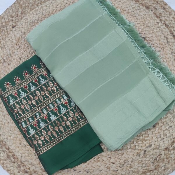 Designer Saree with Work Blouse | DWB2