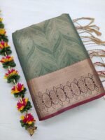 Nira Premium Tissue Silk Saree (TSS3) - Image 3