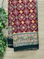 Nira Pashmina Fusion Cotton Saree | PSMA3