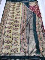 Nira Pashmina Fusion Cotton Saree | PSMA3 - Image 2