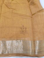 Nira Designer Linen Cotton Saree | DLC2 - Image 3