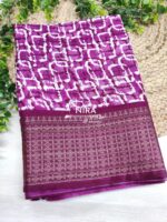 Nira Semi Dola Silk Saree | DSA8