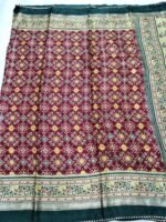 Nira Pashmina Fusion Cotton Saree | PSMA3 - Image 3