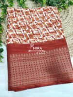 Nira Semi Dola Silk Saree | DSA8