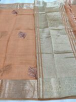 Nira Designer Linen Cotton Saree | DLC3 - Image 2