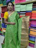 Nira Sowparnika Pattu Saree | 1A14C - Image 3