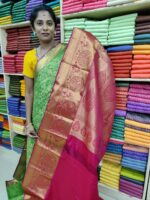 Nira Sowparnika Pattu Saree | 1A14C - Image 4