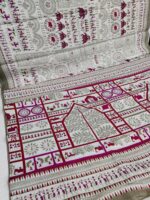 Nira Bhagalpuri Matka Silk Saree | 4CB1 - Image 2