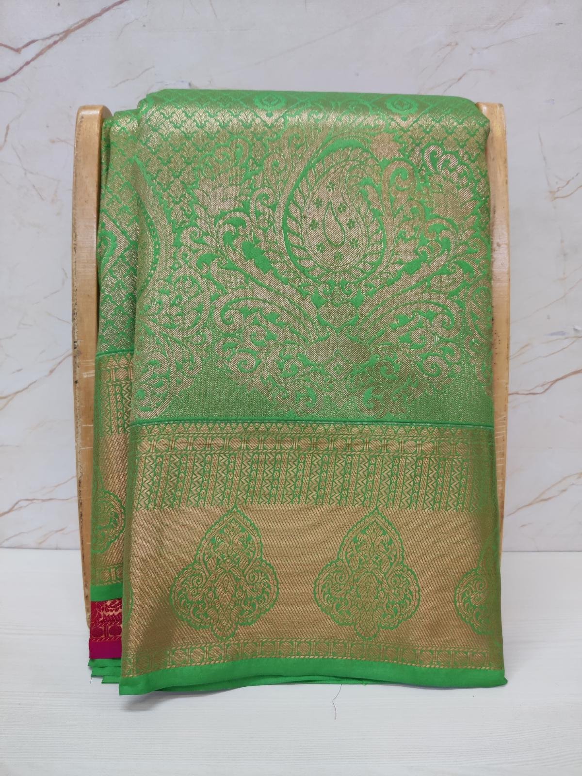 5-1-6.jpg Nira Sowparnika Pattu Saree | 1A10A - Image 1
