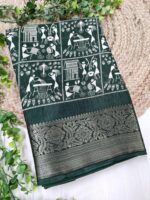 Nira Semi Dola Silk Saree | DSA4