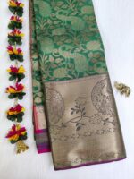 Nira Sowparnika Pattu Saree | 1A14C - Image 2