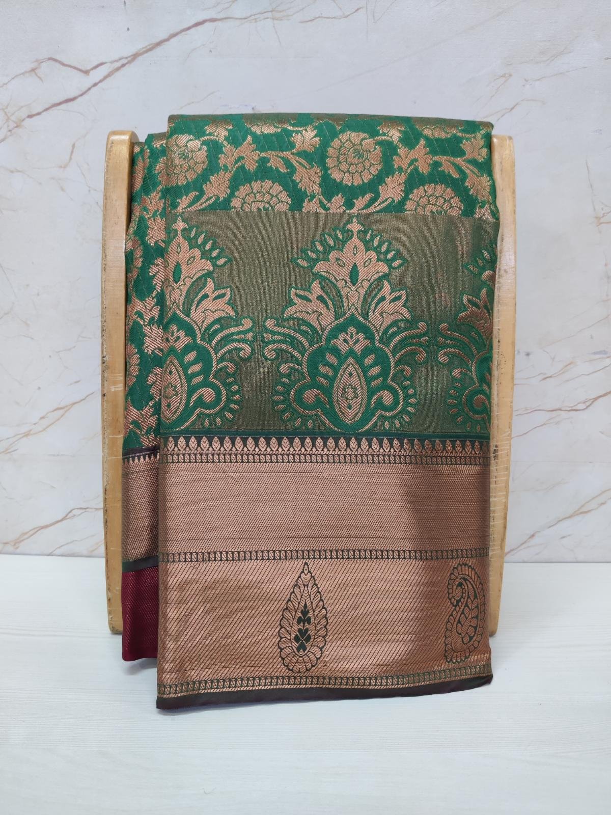 7-1-1-1.jpg Nira Sowparnika Pattu Saree | 1A13A - Image 1