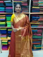 Nira Kanchi Semi Silk Saree | 1EA10 - Image 4