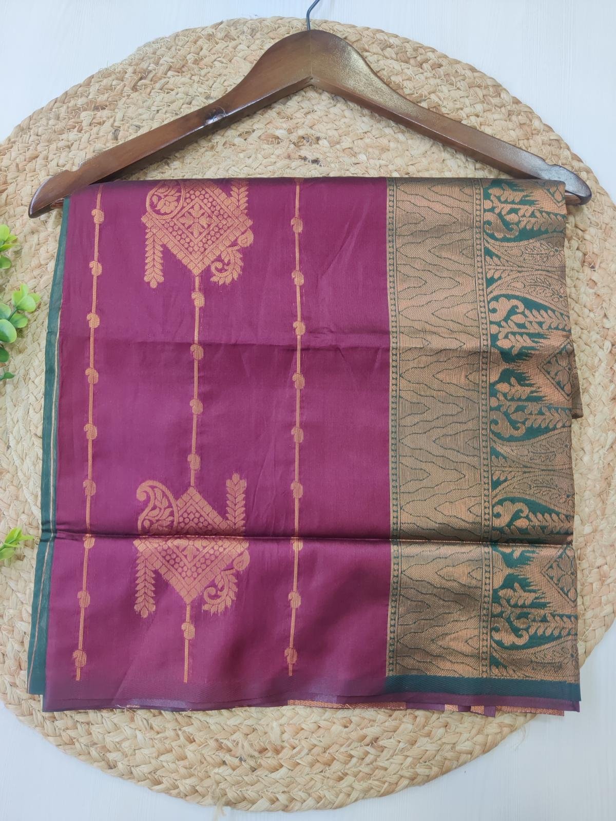 9-1-2.jpg Nira Soft Silk Saree | SSM4 - Image 1