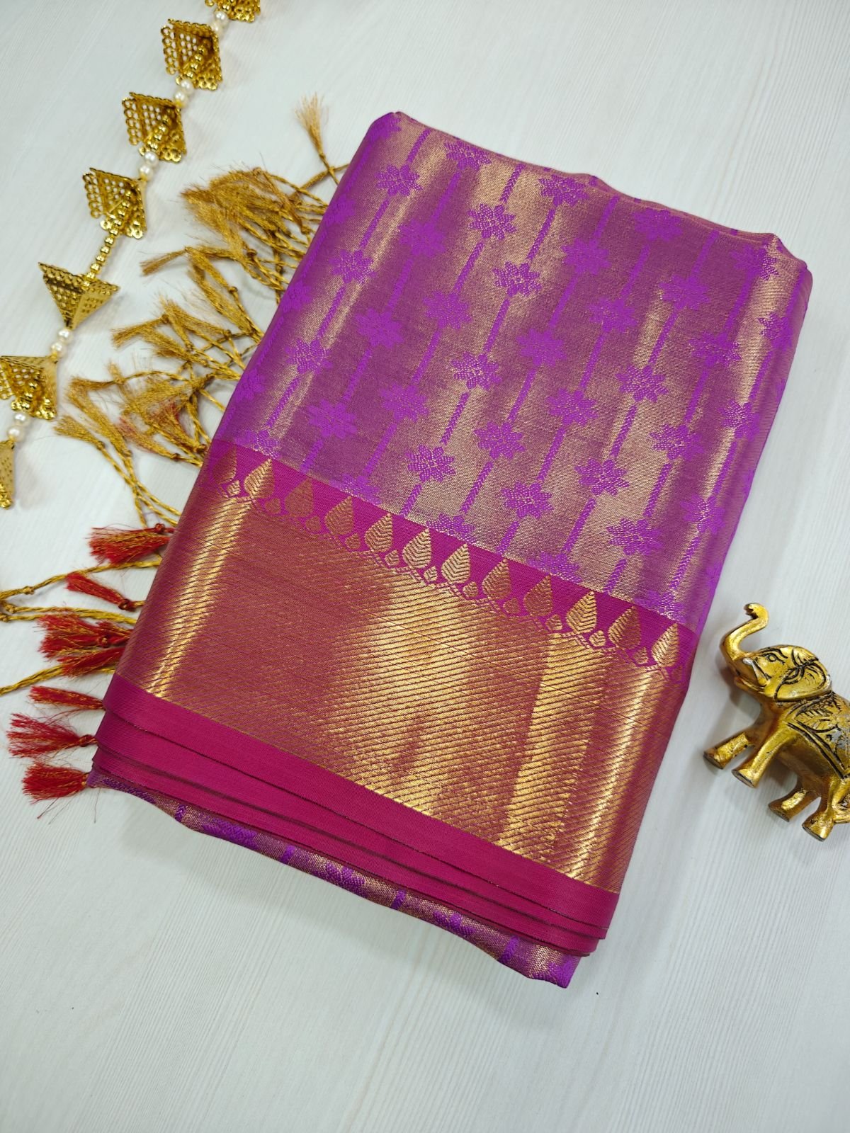 IMG20250227171811.jpg Nira Premium Tissue Silk Saree (TSS) - Image 1