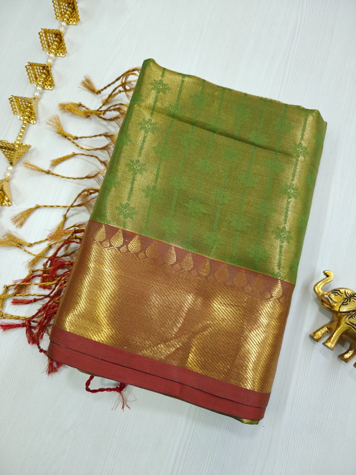 IMG20250227172048.jpg Nira Premium Tissue Silk Saree (TSS) - Image 1
